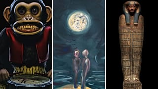 Imágenes correspondientes a algunas de las muestras culturales de actualidad esta semana en Europa.