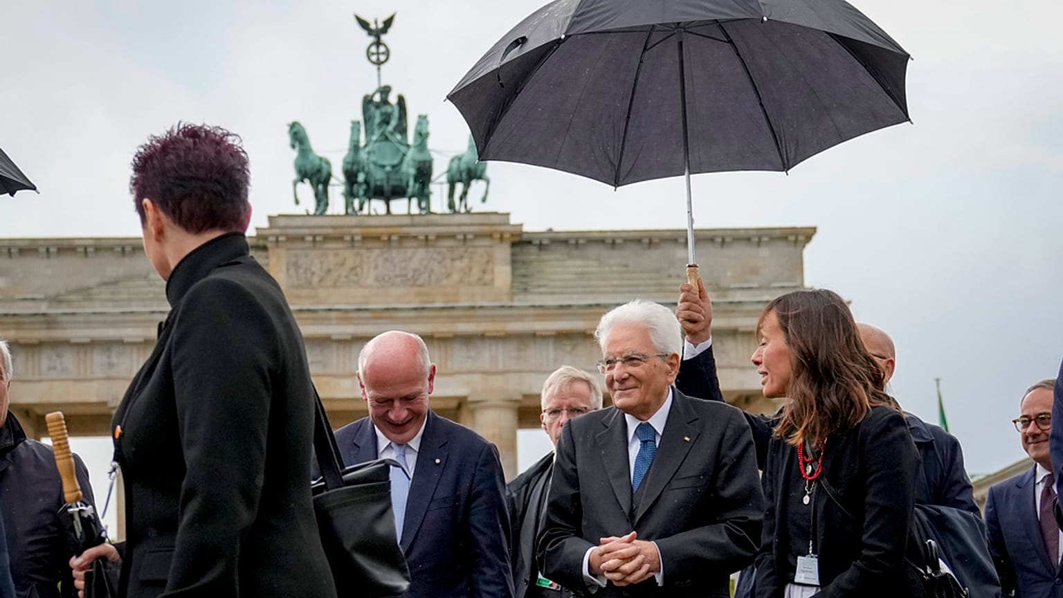 Il presidente della Repubblica Sergio Mattarella a Berlino, 27 settembre 2024