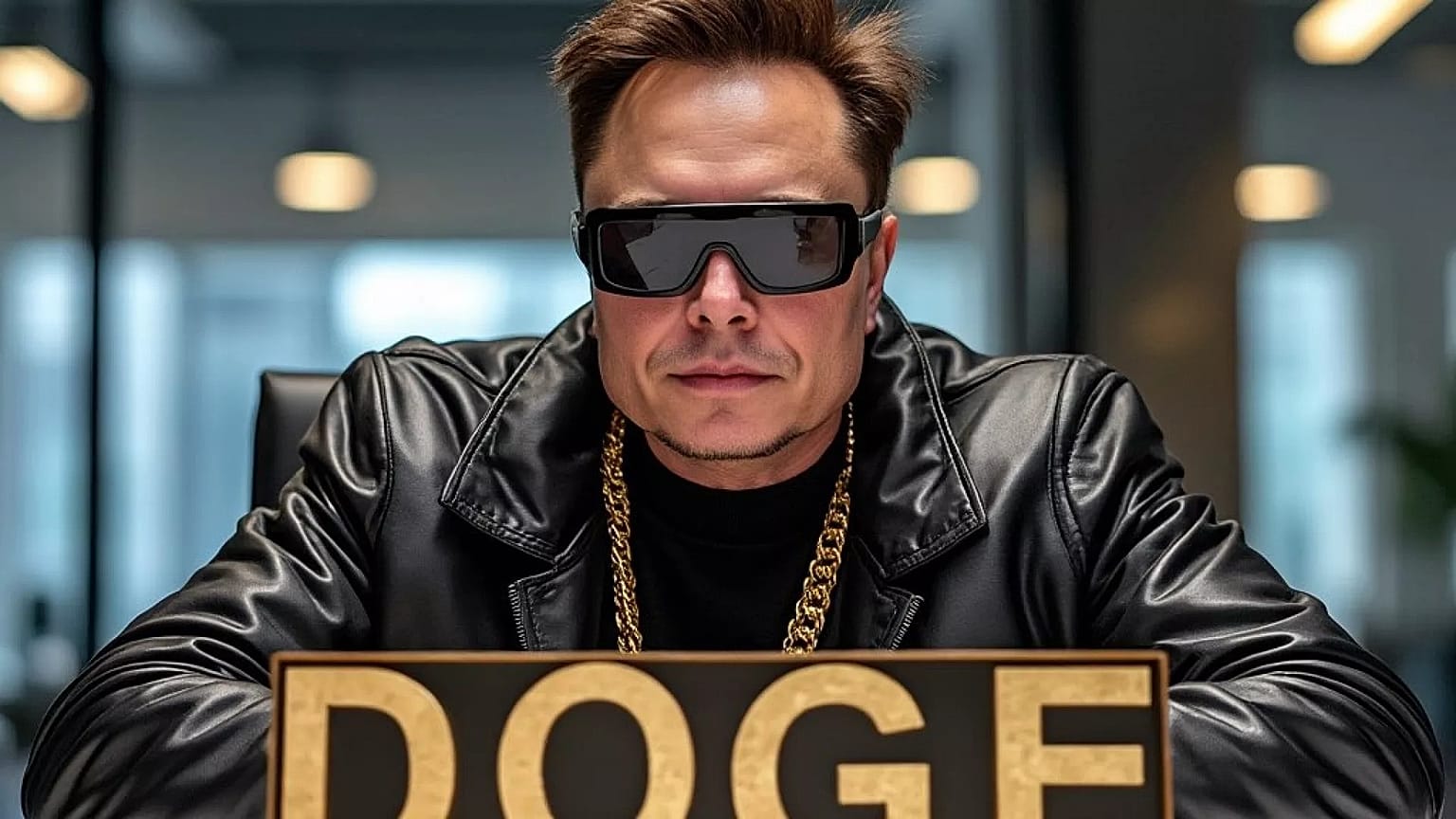 "DOGE" biriminin ismi, Musk'ın X hesabından paylaştığı, yapay zekayla oluşturulmuş bu görselle birlikte duyurulmuştu