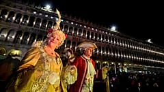 Venedik'te karnaval tarihi bir olay