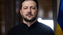 الرئيس الأوكراني فولوديمير زيلينسكي يصل لإجراء محادثات مع المستشار الألماني أولاف شولتس في مؤتمر ميونيخ للأمن في ميونيخ، ألمانيا، السبت 15 فبراير/شباط 2025