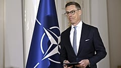 Finnish President Alexander Stubb attends a press conference for Finnish media as part of a summit of the Baltic Sea NATO countries in Helsinki, Finland, Jan. 14, 2025.