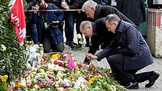 Olaf Scholz megemlékezése a gázolás helyszínén