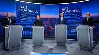 32 Prozent der Zuschauer waren demnach für Merz. 