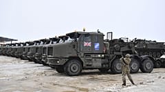 Brit csapatok Tapában, a NATO észtországi bázisán