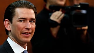 Former Austrian Chancellor Sebastian Kurz - file photo