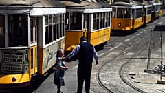 Quartier de l'Alfama, à Lisbonne, au Portugal, le mercredi 1er avril 2015.