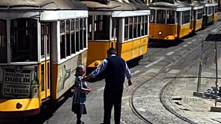 Quartier de l'Alfama, à Lisbonne, au Portugal, le mercredi 1er avril 2015.