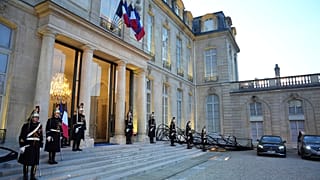 Der Élysée-Palast, Montag, 17. Februar 2025