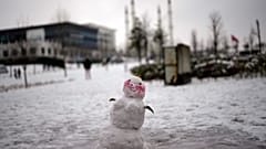 Imagen de un muñeco de nieve.