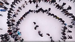 جشن برف در شهر تیبلیس ترکیه، ۱۷ فوریه ۲۰۲۵