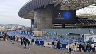 Homenagem a Jorge Nuno Pinto da Costa, ex-presidente do Futebol Clube do Porto, falecido a 15 de fevereiro de 2025