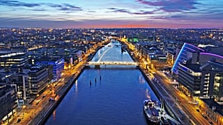 Imagen de Dublín, capital de Irlanda.