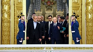 عکس آرشیوی از دیدار و گفتگوی روسای جمهور ایران و روسیه در مسکو 