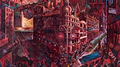 Metrópolis" (1916-1917), de George Grosz. 