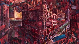 Metropolis (1916-1917), de George Grosz.