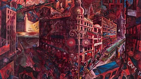 'Metropolis' (1916-1917), by George Grosz. 