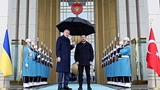 دیدار روسای جمهور ترکیه و اوکراین در آنکارا