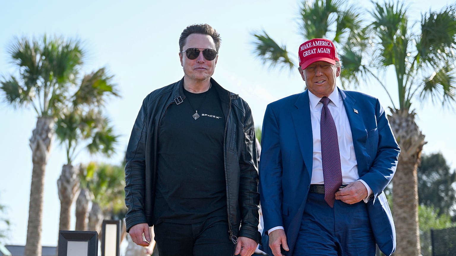 Le président américain Donald Trump et son "conseiller spécial" Elon Musk