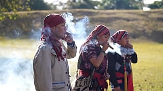 Maya toplulukları yeni güneş yılını kutluyor -18 Şubat 2025 - Guatemala City, Guatemala