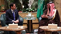 دیدار مارکو روبیو و محمد بن سلمان در ریاض