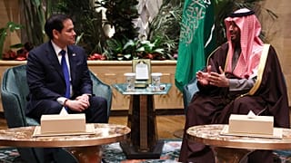 دیدار مارکو روبیو و محمد بن سلمان در ریاض