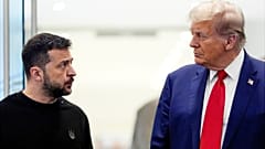 دونالد ترامپ و ولودیمیر زلنسکی