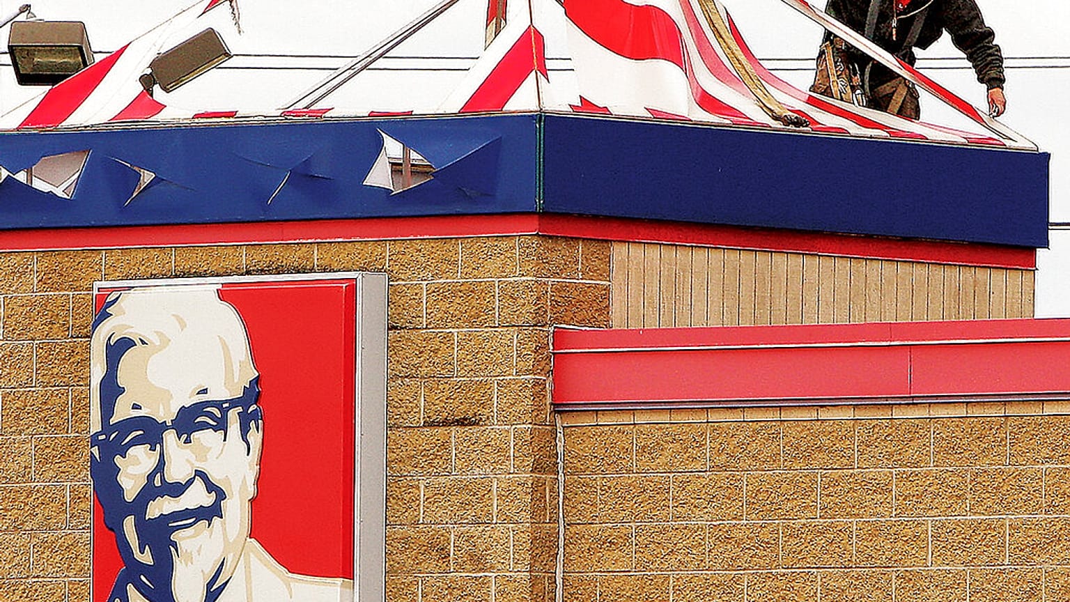 KFC üzlet Kentuckyban