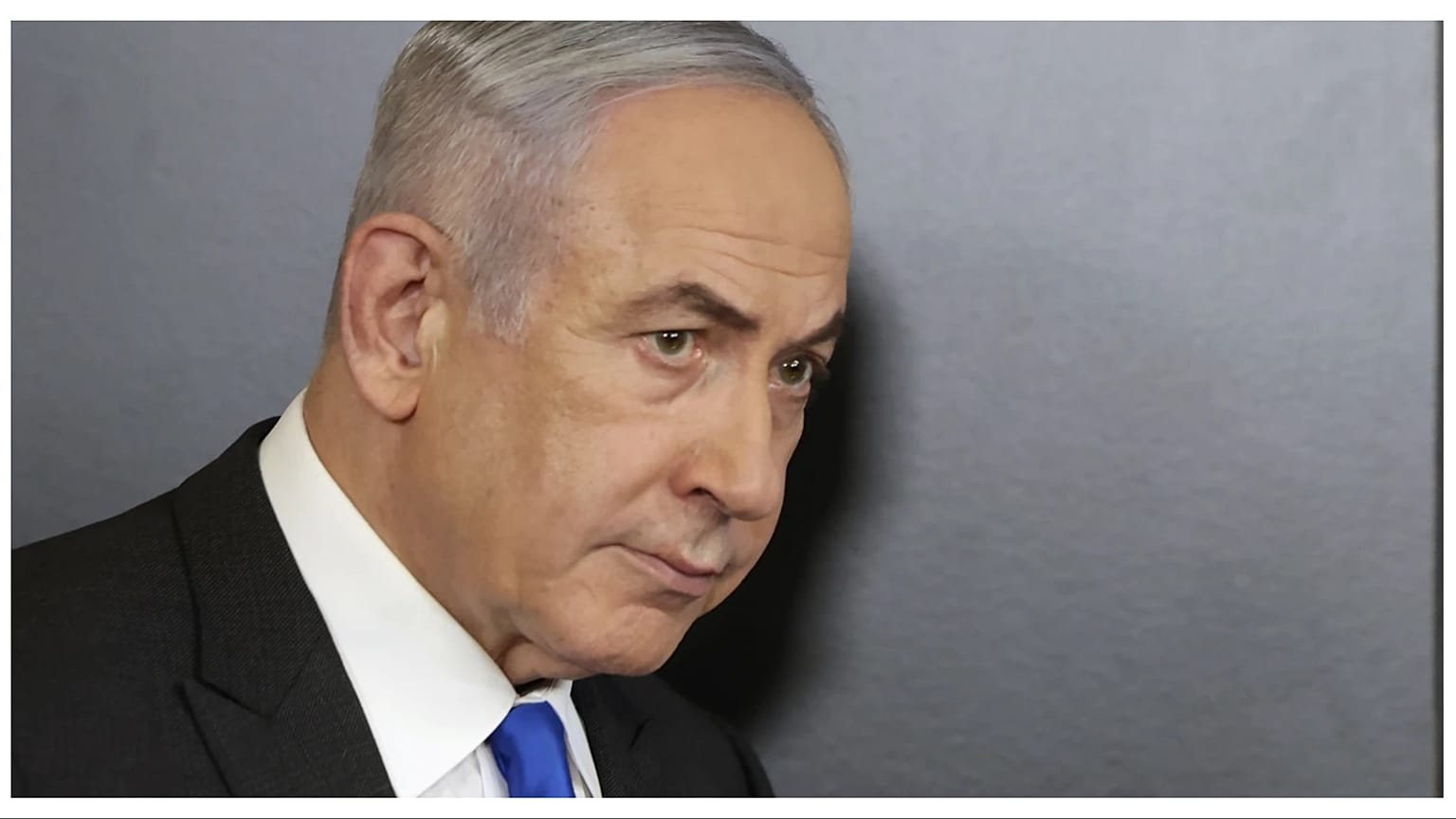 نتنياهو في مؤتمر صحفي في القدس في 4 سبتمبر 2024.