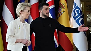 This is the ninth visit to Kyiv of Ursula von der Leyen since Russia launched the full-scale invasion.
