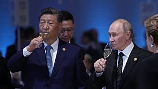 A kínai és az orosz elnök tavaly októberben, a BRICS-államok kazanyi találkozóján