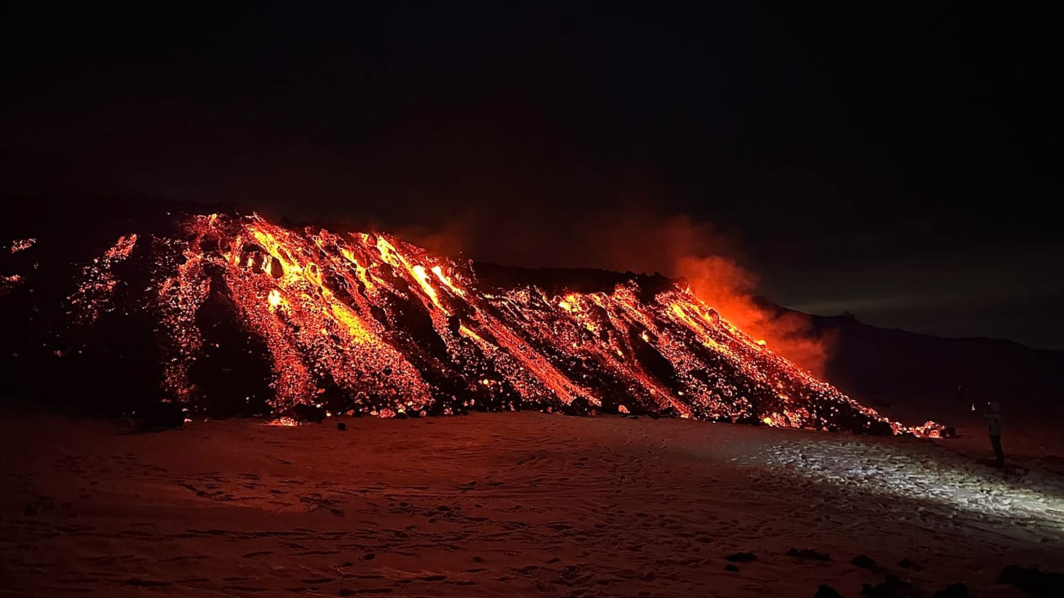 Guide Luigi Cutore says what hikers experience is “pure adrenaline”.