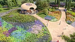 Vea el interior del "Jardín del Carbono", que este verano pasea a los visitantes por el cambio climático en los Jardines de Kew.