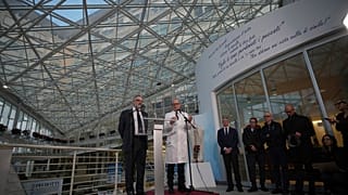 A conferência de imprensa sobre o estado do Papa Francisco no Hospital Gemelli