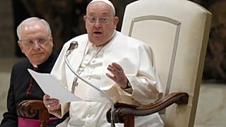 El Papa en uno de sus últimos actos públicos