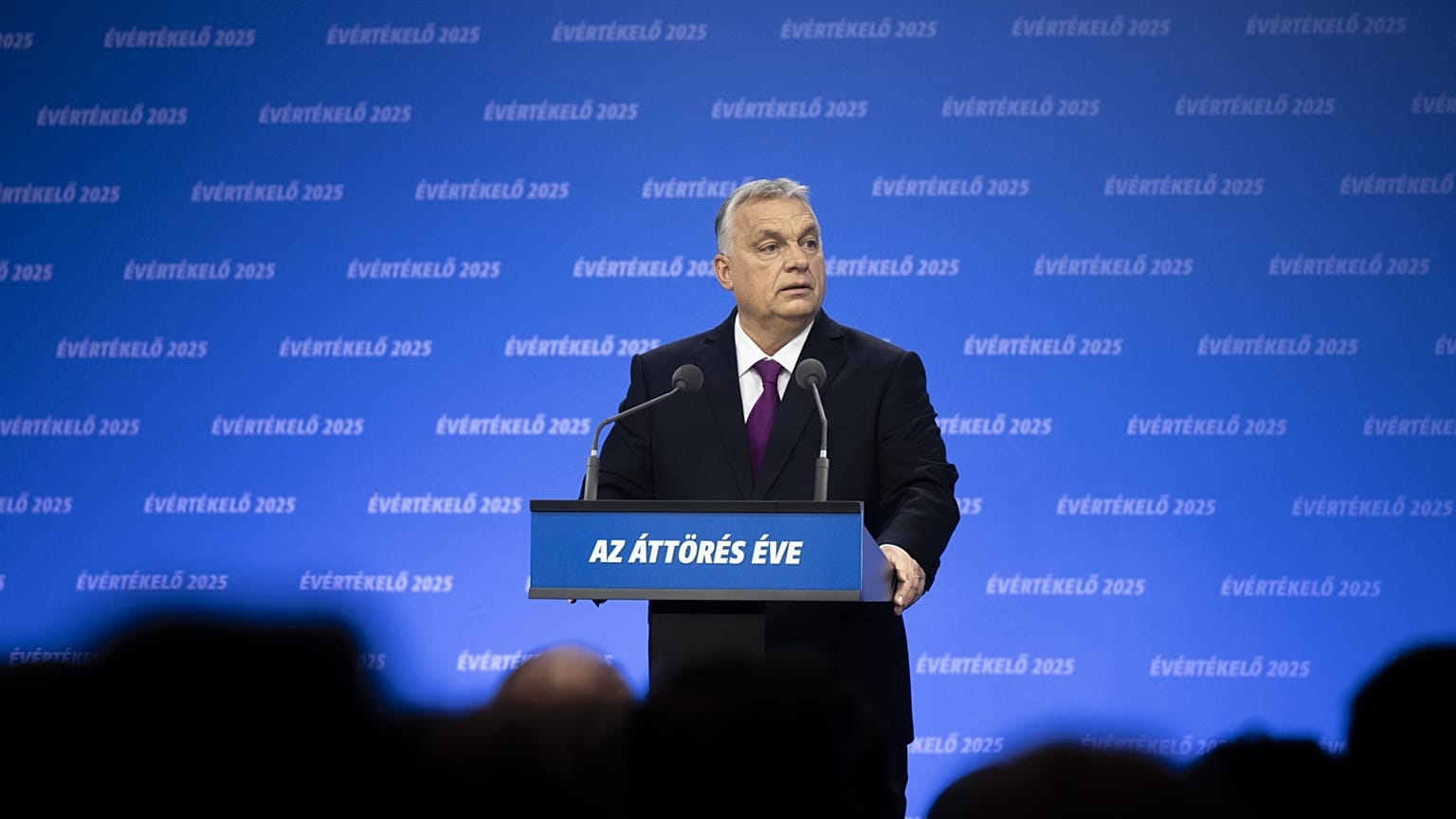 Başbakan Várkert Bazár'da yıllık değerlendirme konuşmasını yaptı