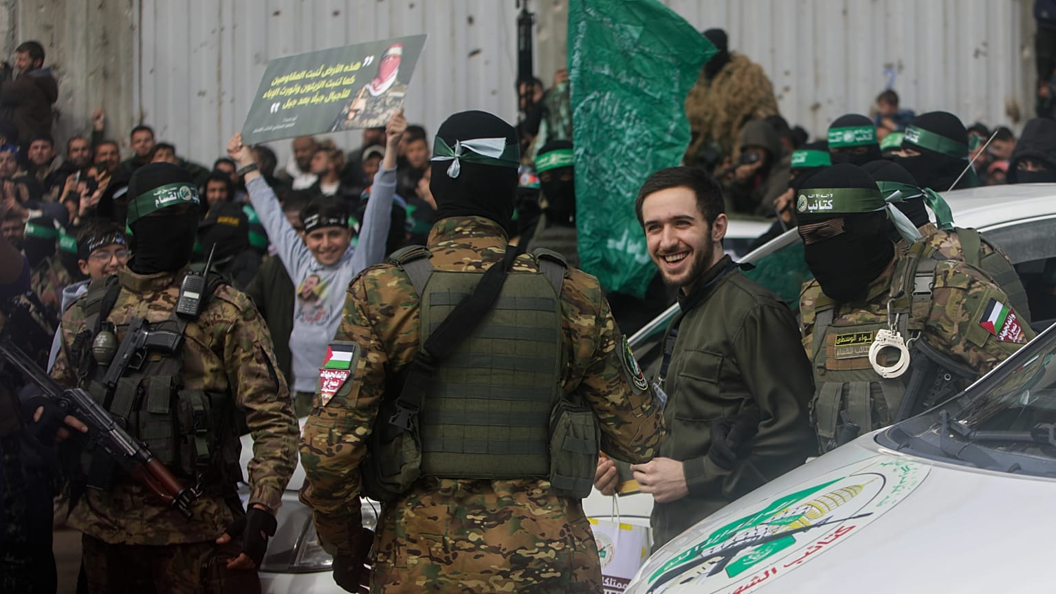 گروگان اسرائیلی در جریان آزادسازی 