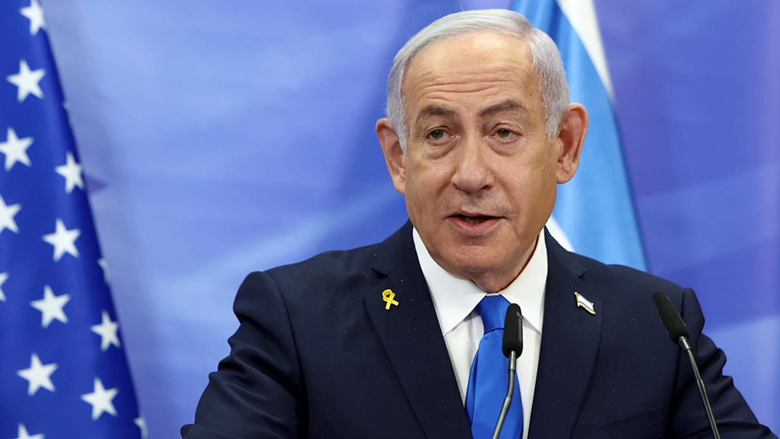 Imagen del primer ministro israelí, Benjamín Netanyahu.
