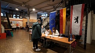 Colegio electoral en Alemania. 
