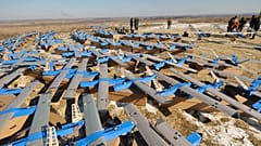 Największy atak dronów na Ukrainę od początku wojny.