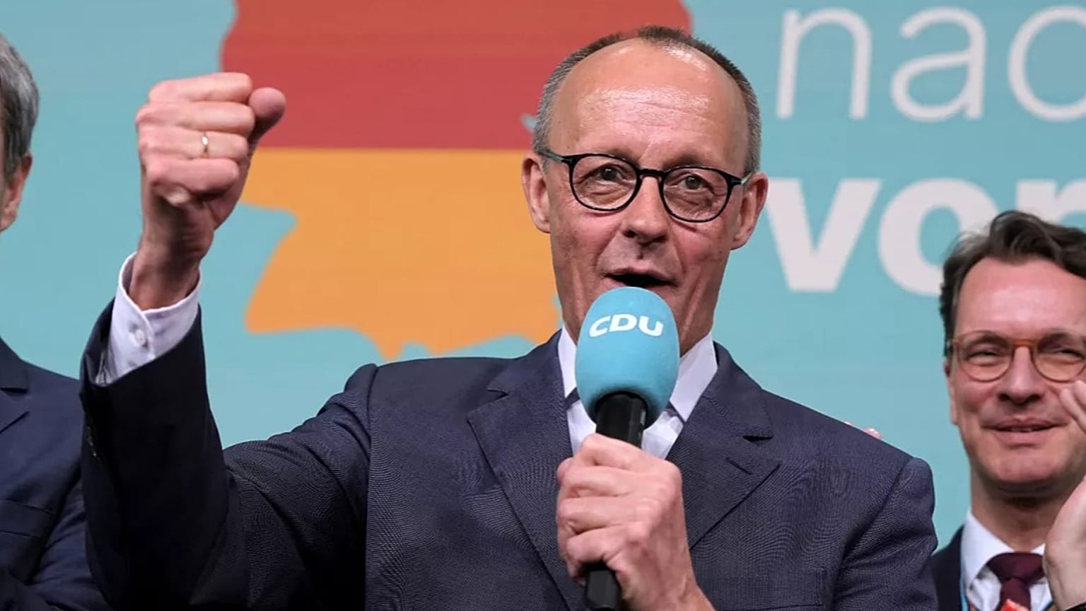 Merz celebra la victoria de la CDU en las elecciones federales de Alemania 2025