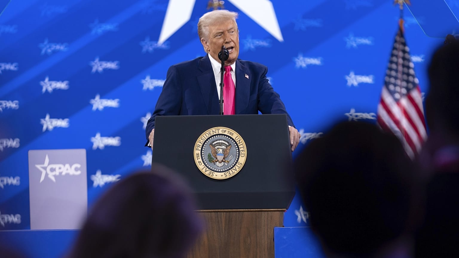 Az amerikai elnök a CPAC konferenciáján