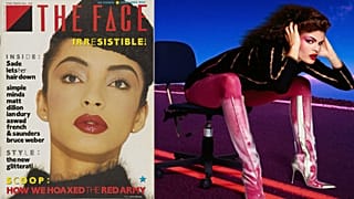 A new exhibition in London is celebrating the first 25 years of The Face magazine. 
