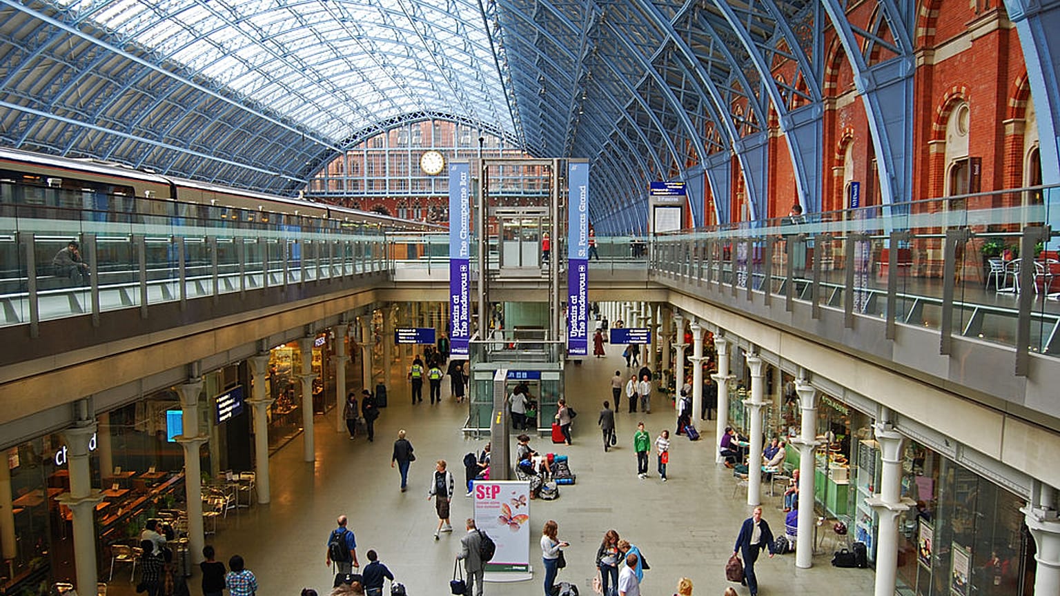London St Pancras Station could triple its capacity for international train travel