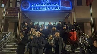 Kağızman Belediyesi'ndeki yöneticiler