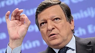 FILE: European Commission President Jose Manuel Barroso addresses the media at the European Commission headquarters in Brussels, 21 June 2011