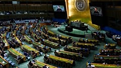 Der ukrainische Präsident Wolodymyr Selenskyj vor der UN-Vollversammlung im September 2024