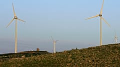 Los parques eólicos fueron una de las principales fuentes de abastecimiento nacional
