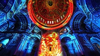 Sound and light show, 'Luminous', created by St Paul's Cathedral in partnership with Luxmuralis