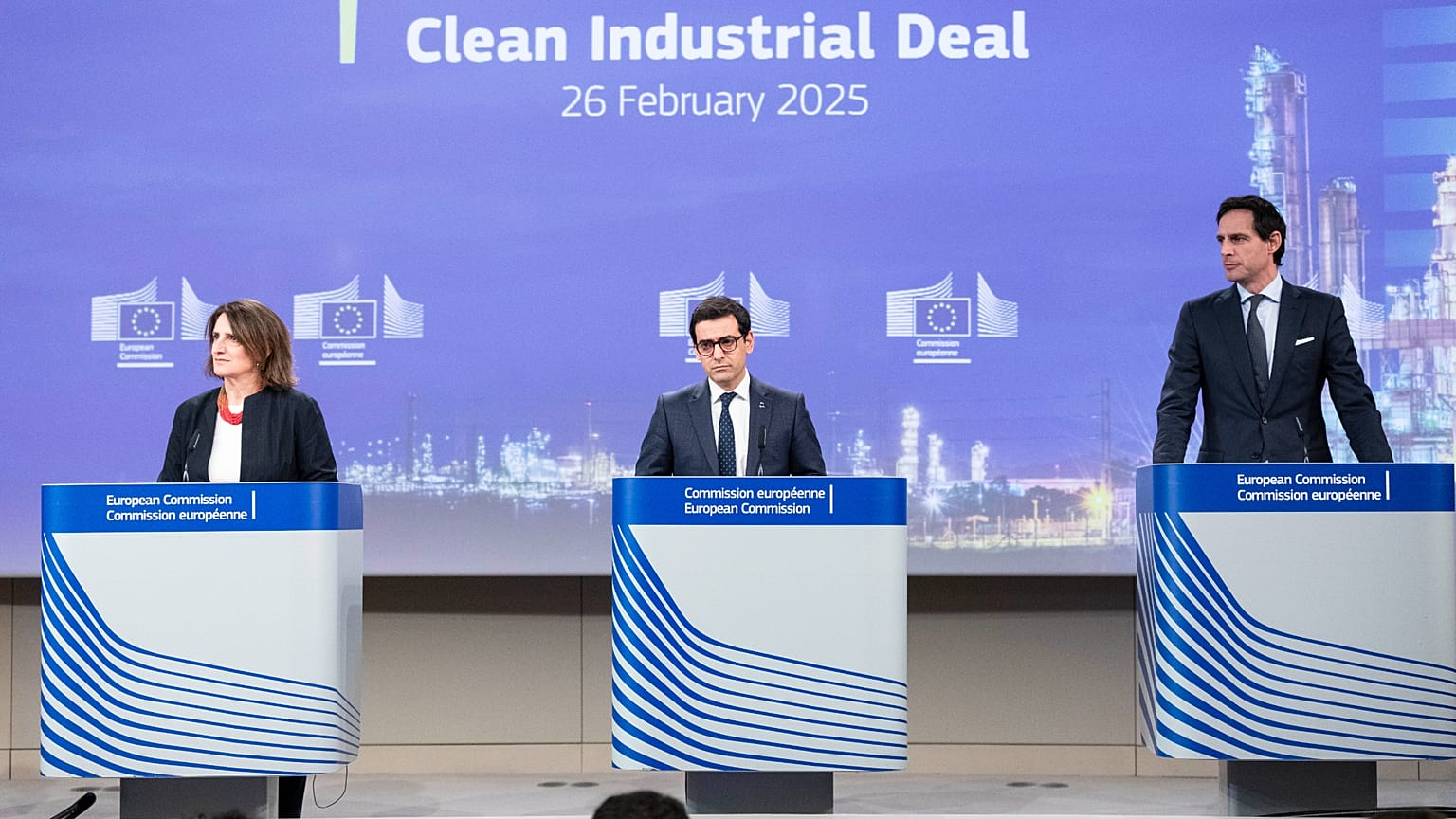 Vorstellung des Pakts für eine saubere Industrie durch die Europäische Kommission